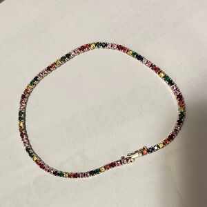 Ring Concierge Rainbow Sapphire Tennis Bracelet